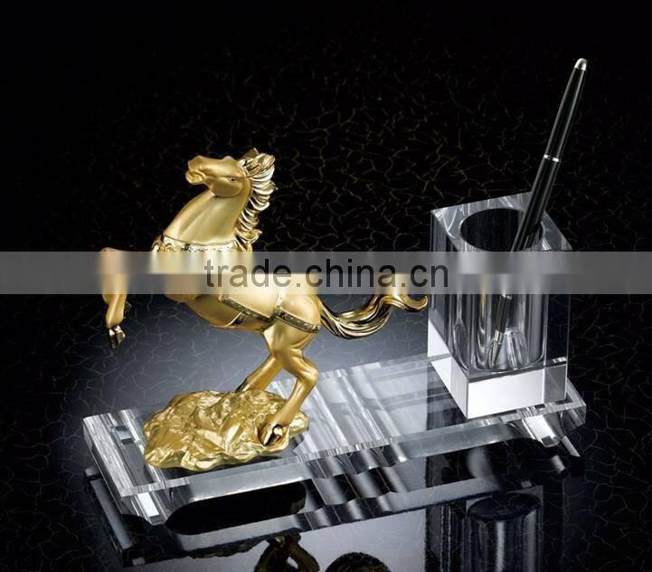 decorative metal pen holder