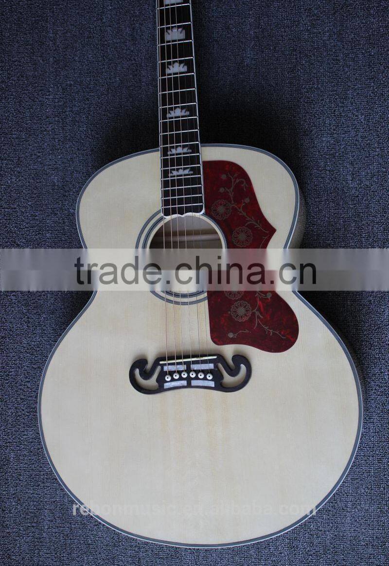 Weifang Rebon j200 type acoustic electric guitar with fishman EQ