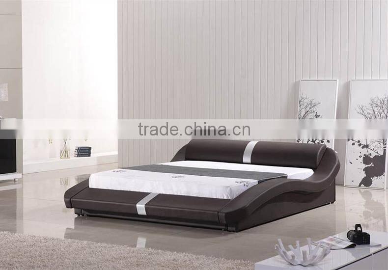 New modern fashion leather bed SY10030