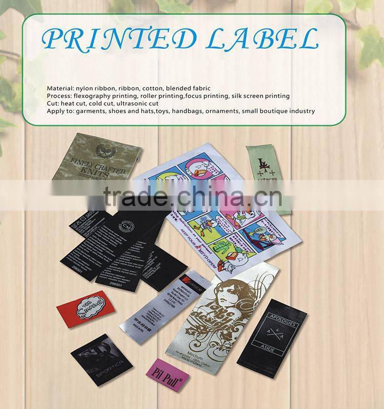 Directly Factory Professional Custom polyester care label in roll