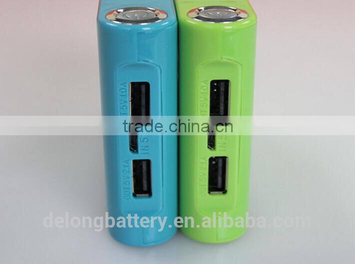 Mobile battery charger smart portable power bank 10400mah LCD display power bank