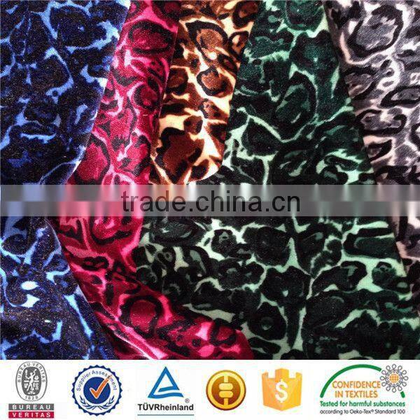 Indian Tricot Polyester Spandex Leggings Fabric For Fashion Women Wholesale