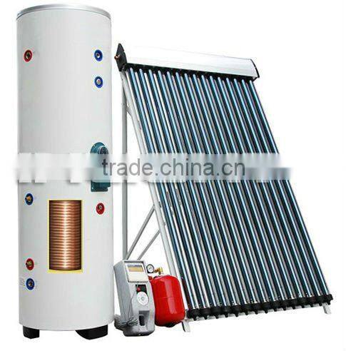 split heat pipe solar systems for hot water