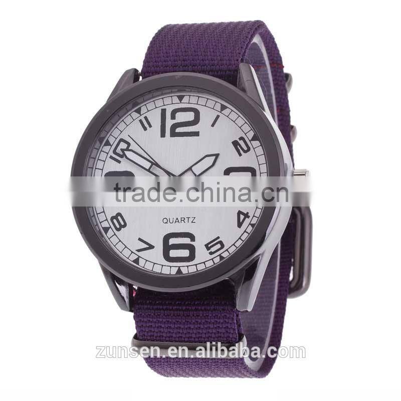 2016 Military Watch Men Quartz Analog Clock Nylon Leather Canvas Strap Clock Sports Watches Army Relogios Masculino
