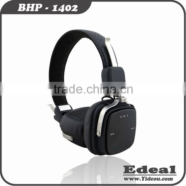 High quality Metal Fashion Wireless Bluetooth headphone with microphone