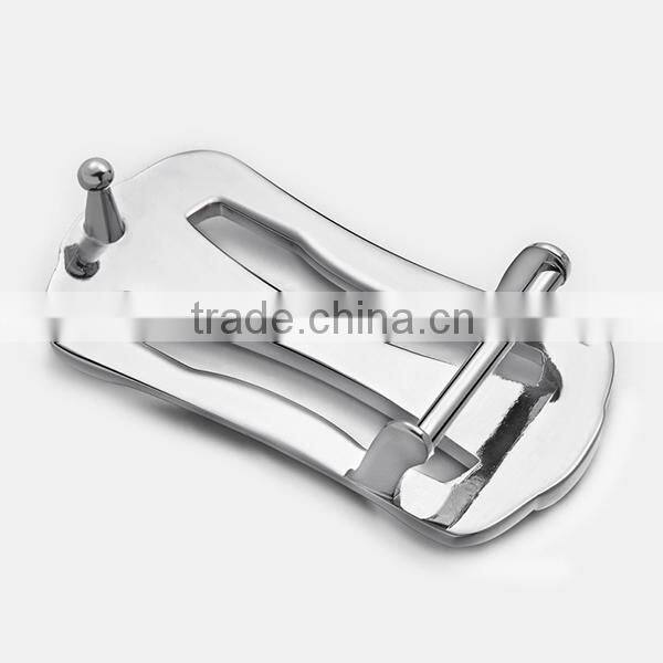 Custom made logo belt buckle stainless steel belt buckle