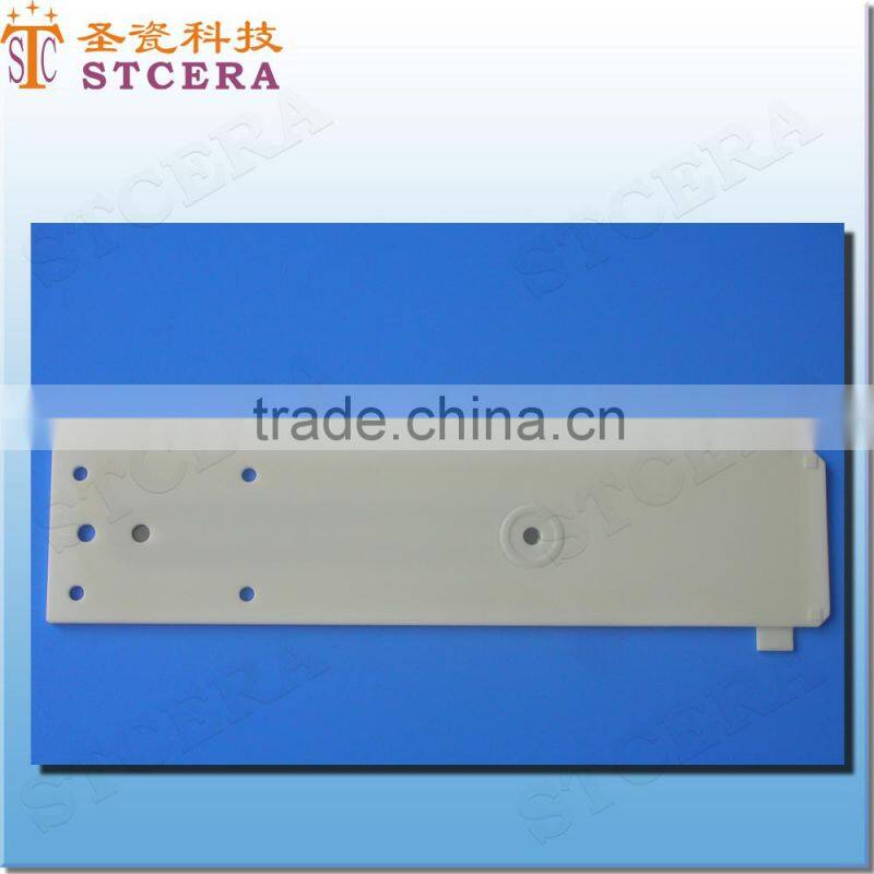 STCERA high purity ceramic aluminum oxide wafers plates, wholesale ceramic plates ivory