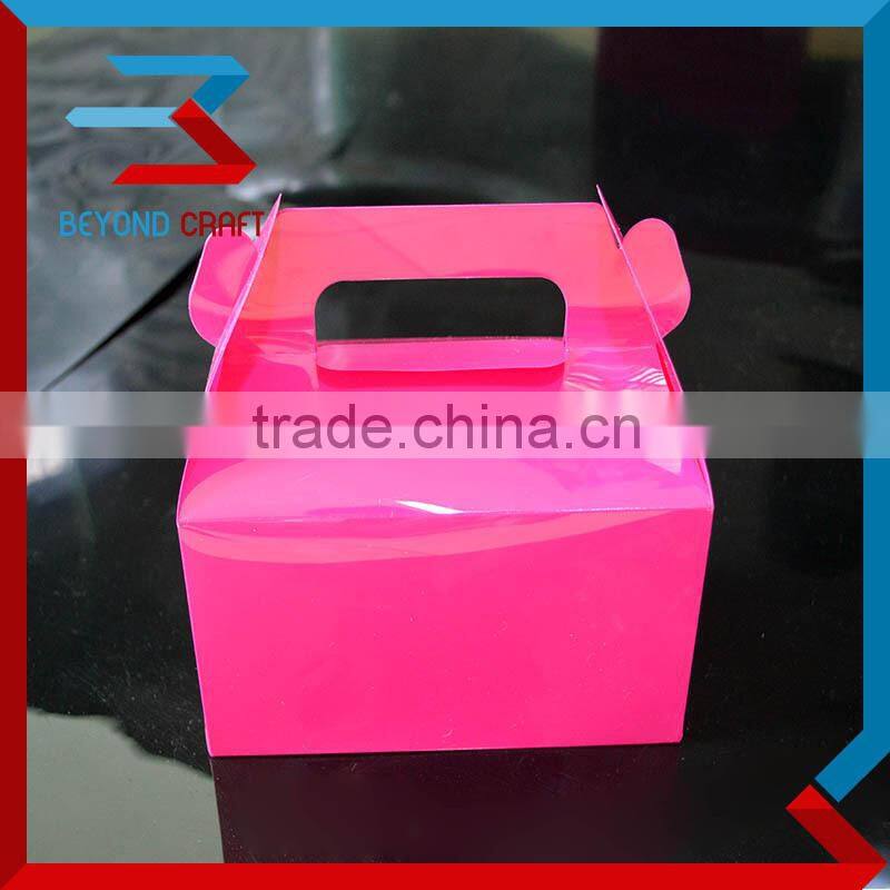 foldable clear pvc plastic packaging box box candy box