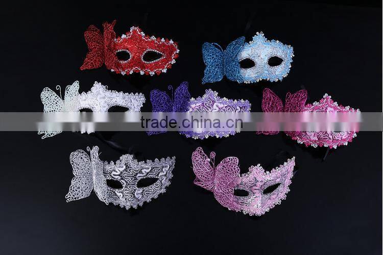 Pretty Painted Butterfly Mask Dance / Party Performing Mask / Halloween Mask