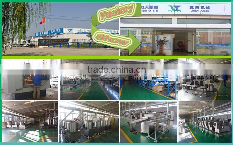 2016 most popular rice crackers making machine/processing line