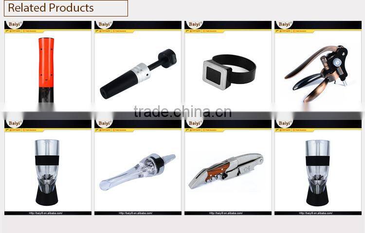 Modern Style Perfect Wine Accessories 3 Piece Wedding Sets With Box