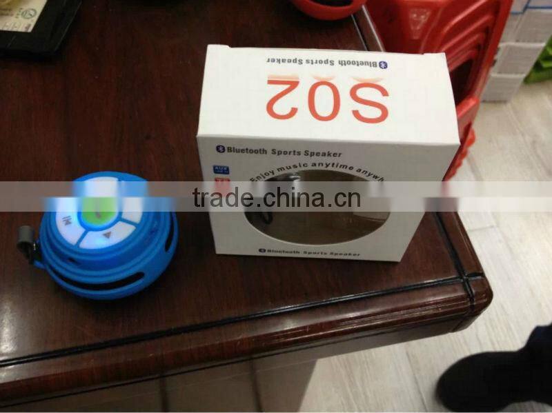HZ-S02 mini Portable bluetooth speaker with TF card slot speaker hands free call mini speaker