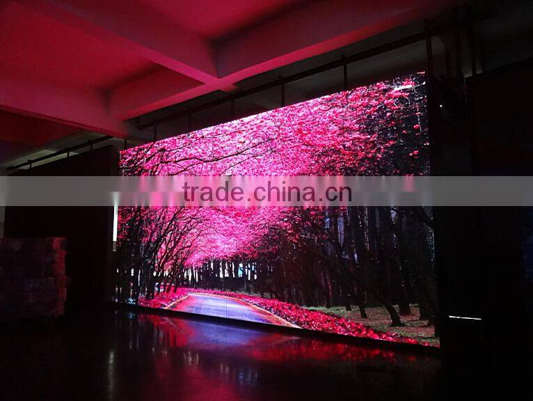 P6 hd 6mm indoor led screen led tv display panel