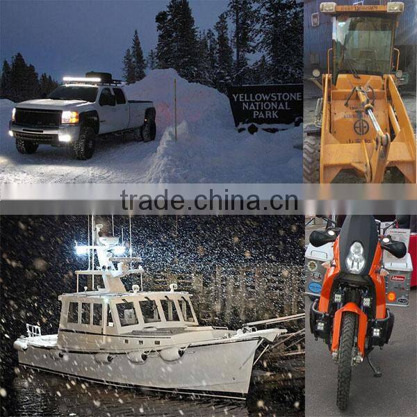 single row led light bar 4x4 off road 240w 12v waterproof 52 inch led light bar offroad light bar