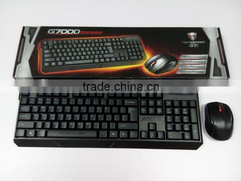 2016 Christmas pormotion tablet pc 2.4GHz wireless keyboard mouse combo,wireless keyboard and mouse set