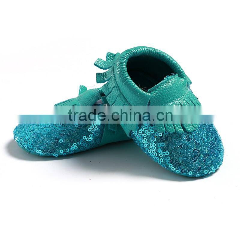 2016 new leather baby girl shoes baby shoe