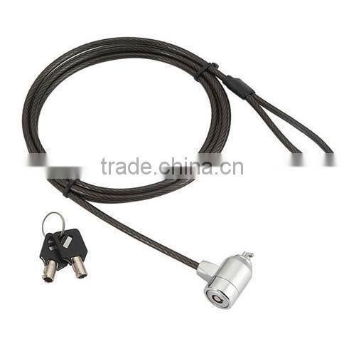 laptop lock Key Type pc lock security cable computer lock kensington lock master key