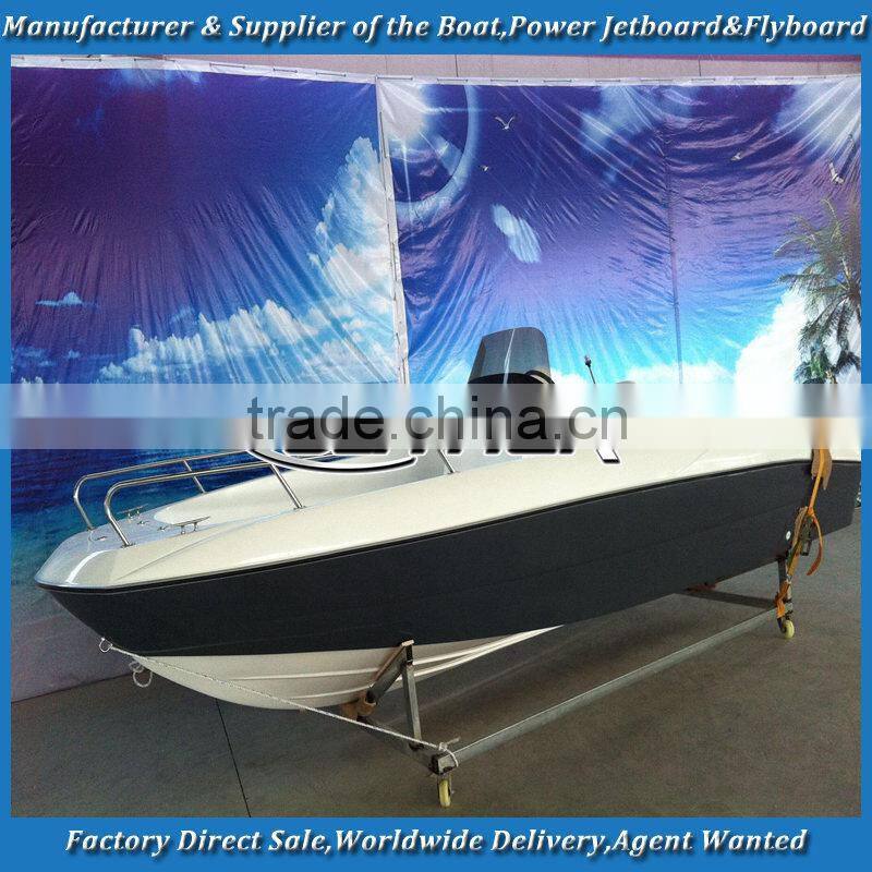 Gather 2014 New designed 18ft frp center console fishing boat for sale