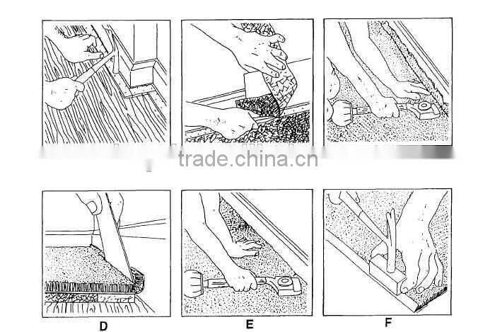 Stylish circle patterned carpet for hotel