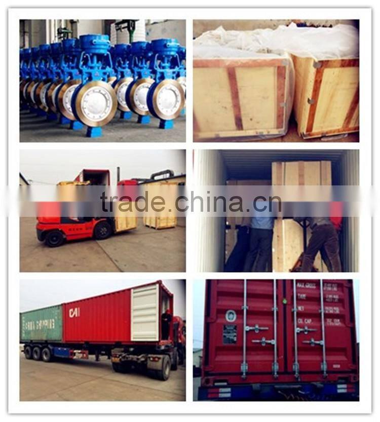 Double-flanged Triple Offset Hard-sealing Butterfly Valve