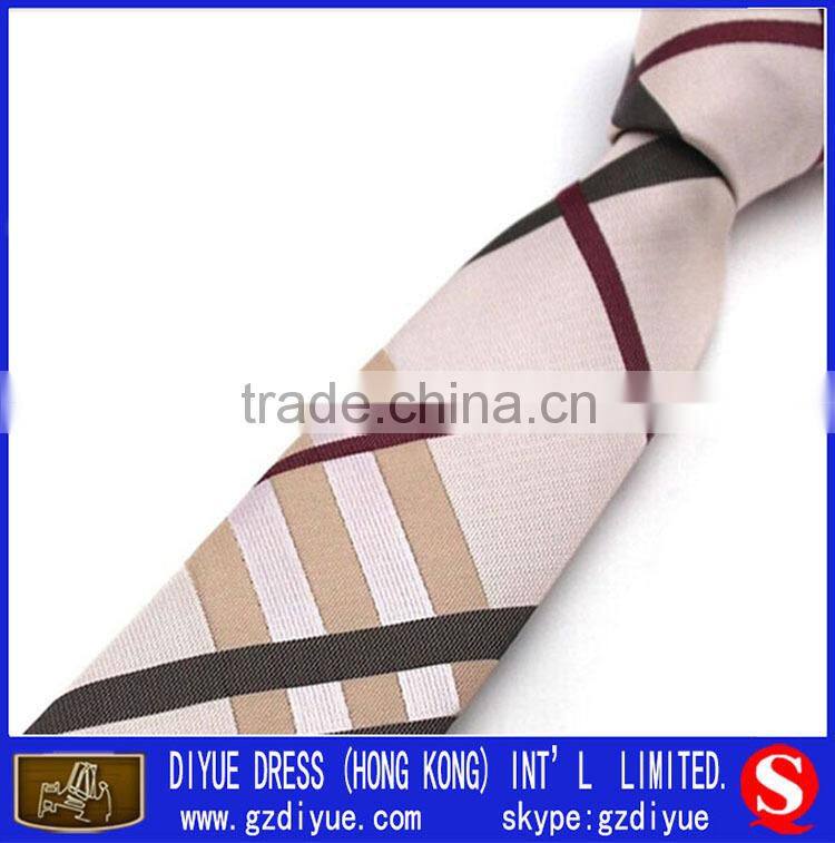 Wholesale Skinny Tie Mens Ties Scotland Checek Silk Necktie