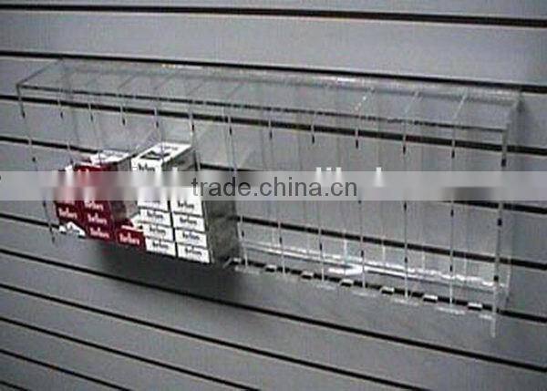 Fashionable unique acrylic lipstick display shelf