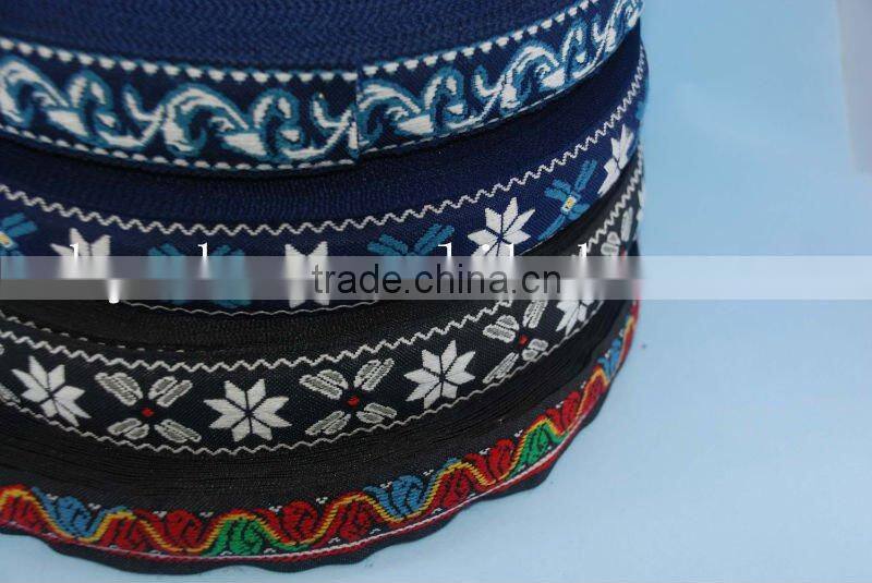 Polyester Webbing with Jacquard LOGO