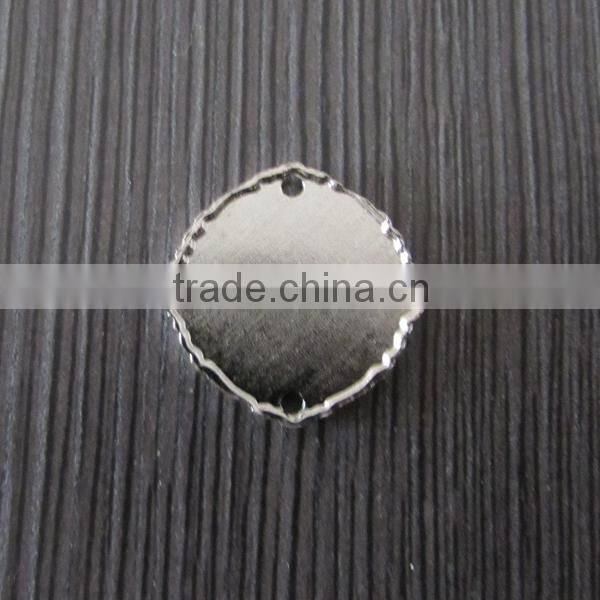 Europe Design Painted Blue Metal Plate