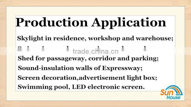 polycarbonate hollow sheet