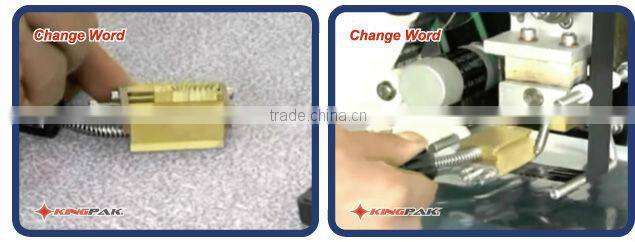 Electric Ribbon Date Coding Machine