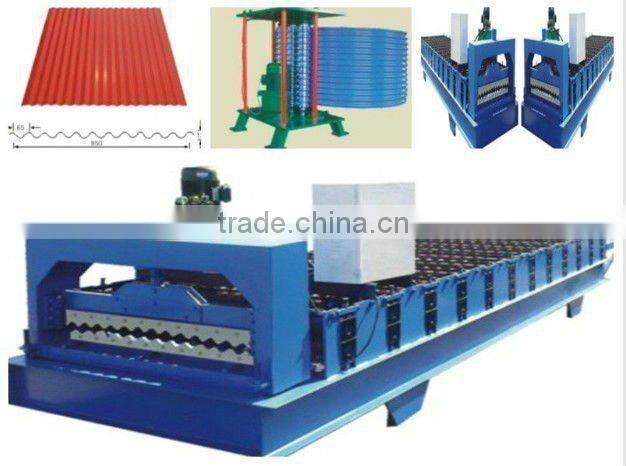 Hot!!!Africa Roofing Corrugated galvanized Sheet making Machine