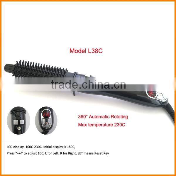 Automatic Magic Rotator Conical Curling Wand Curling Iron Rotating Hair Curler