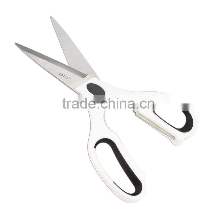 Rubber soft handle scissors 8 inch hot sale kitchen Stainless Steel Scissors