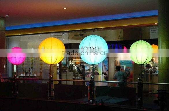 2015 hot sell ! elegant inflatable light balloon with stand from china wholesale