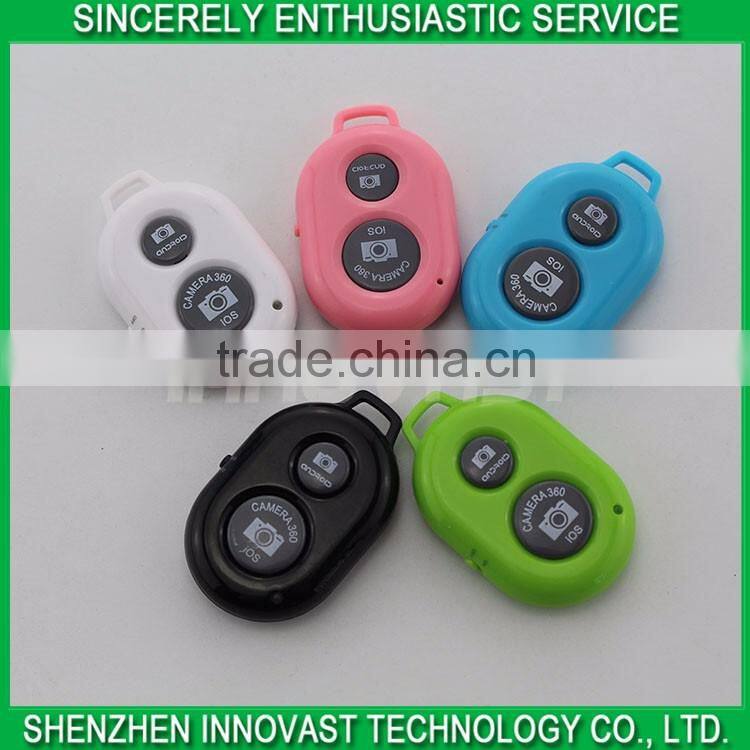 Min bluetooth remote camera shutter control,high quality bluetooth shutter remote