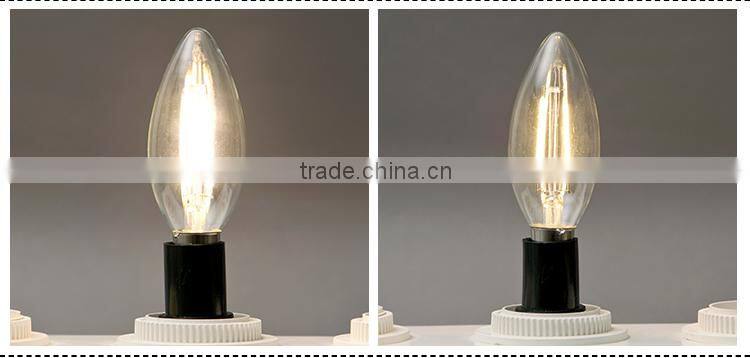 Tailed Candle LED Filament Bulb C35 2W 4w Bulb LED Filament,LED Bulb light