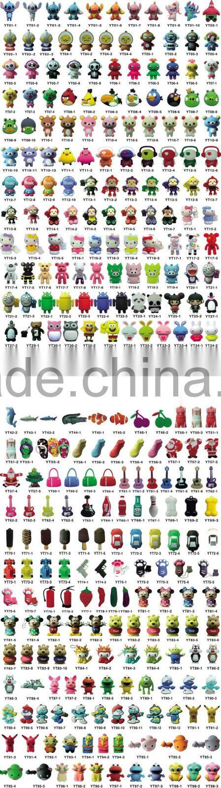 Original Quality Chip Super Heroes Series Cartoon Usb Flash Drive Custom Pendrive,Wholesale Full Capacity Minions Memory Stick