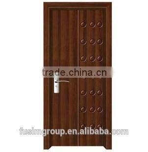 Safety Surface finished Steel wooden (armored ) with HDF material