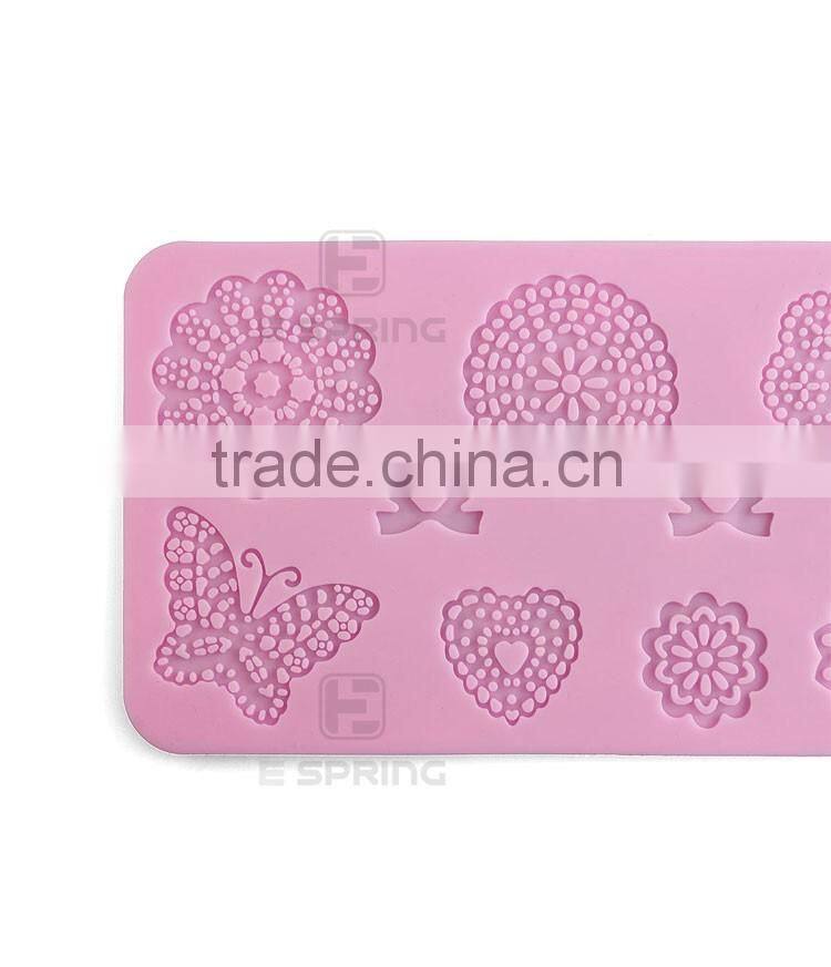 Lace Embossing DIY Cake Fondant Decorating Mold Premium Silicone Lace Molds