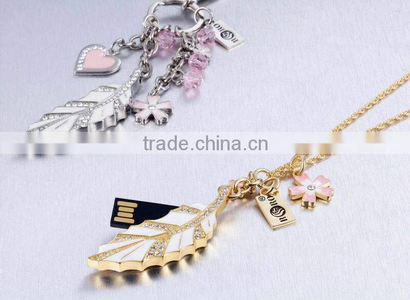 RORO Wisdom enamel craft gift USB flash disk USB flash drive