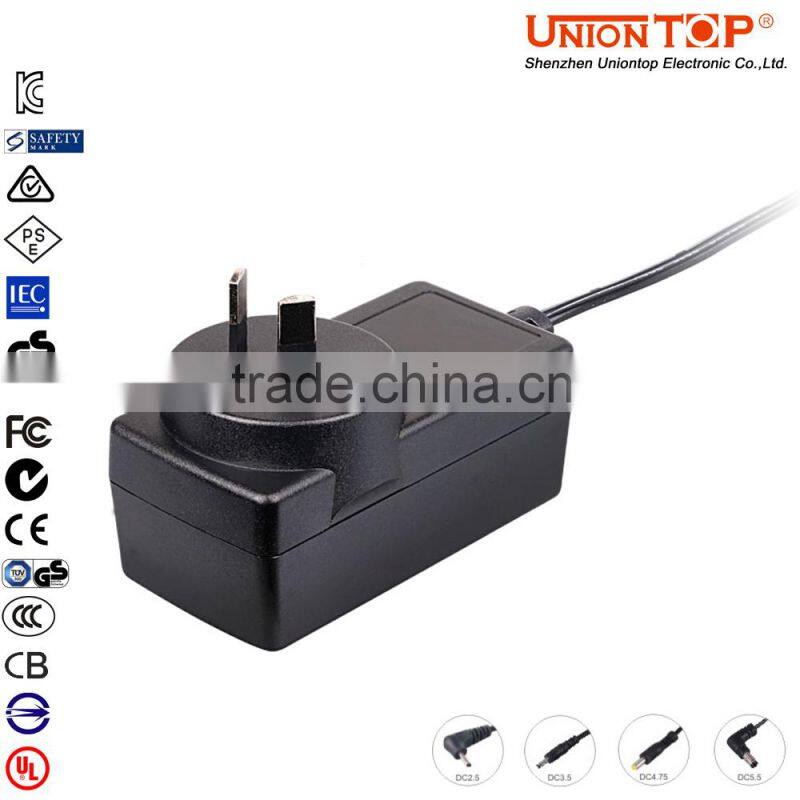 Fast Delivery Universal AC to DC 7.2V Wall Power Supply with Multiple Plug