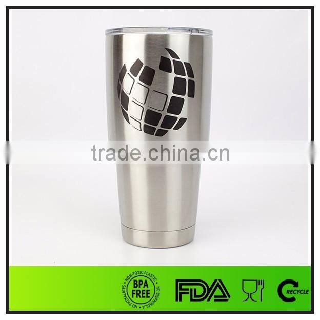2016 hot sale vacuum 30oz double wall stainless steel tumbler mug