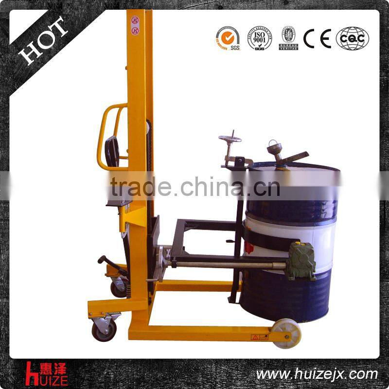 cheap price 350kg 1600mm oil drum heavy duty material handling trolley