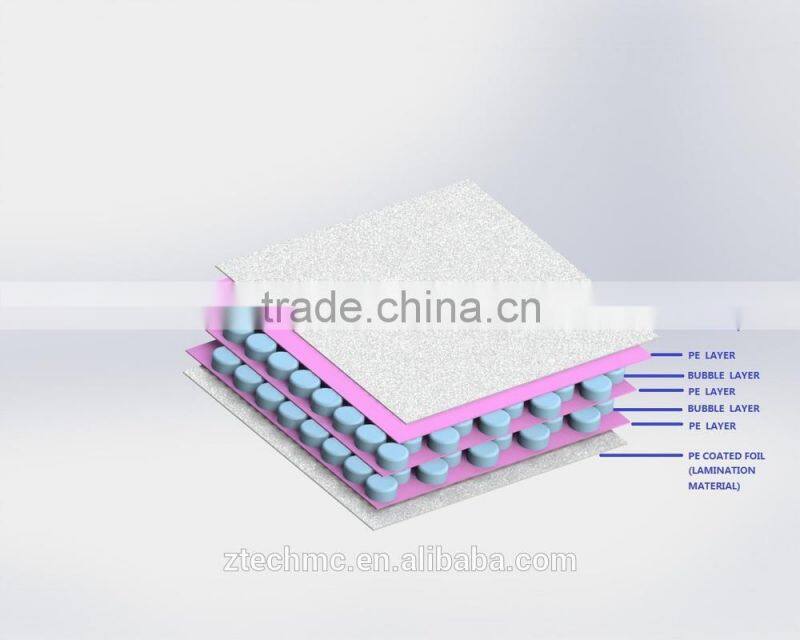 Co-extrusion 7 layers Full-auto PE Air Bubble Film Making Laminated Machine