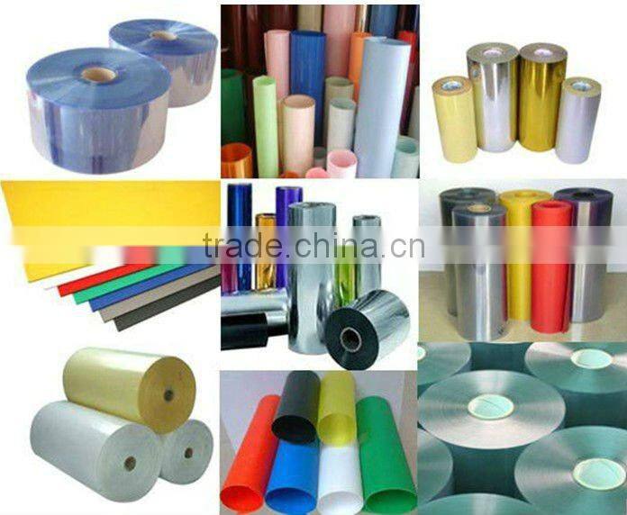 plastic film , plastic PVC sheet , transparent rigid PVC sheet
