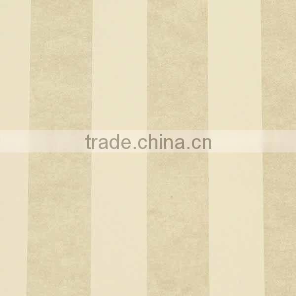 Non-woven beautiful wallpaper stripes for home decor