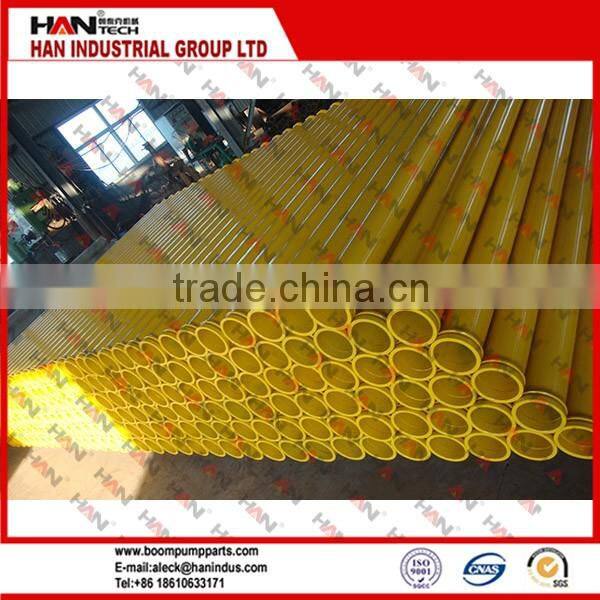 seamless pipe ST52 DN125/5.5" Concrete Pump Pipe 4.5mm