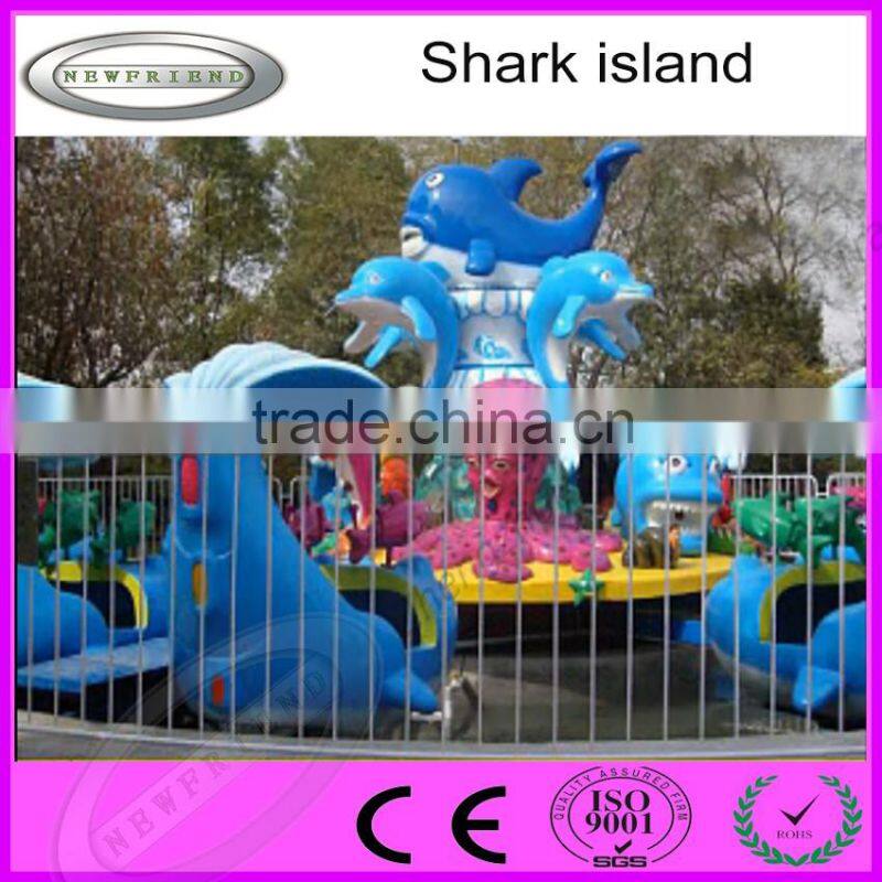 Popular water games Amusement equipment outdoor water game ride shark island
