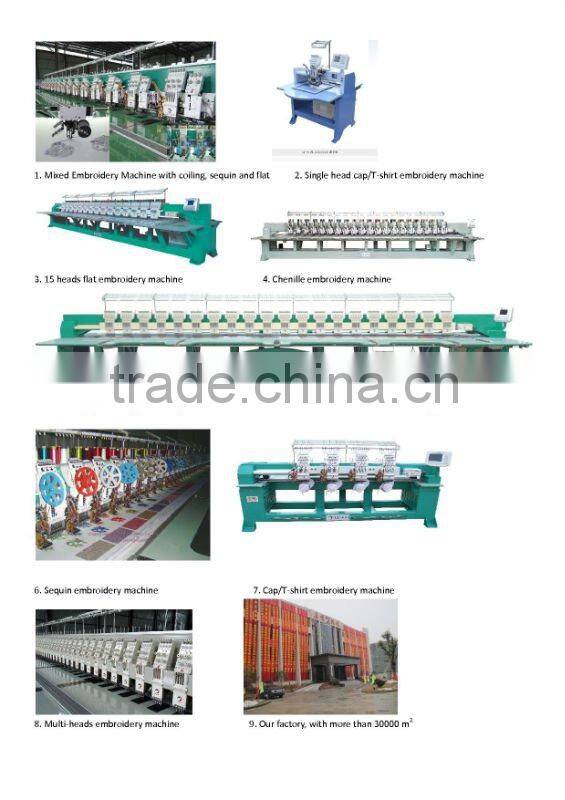 Cap single head embroidery machine