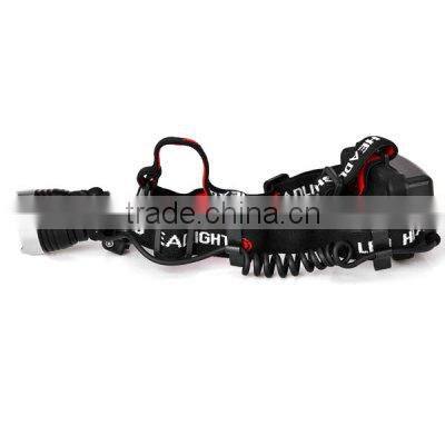 t6 led rechargeable led headlamp bicycle headlamp